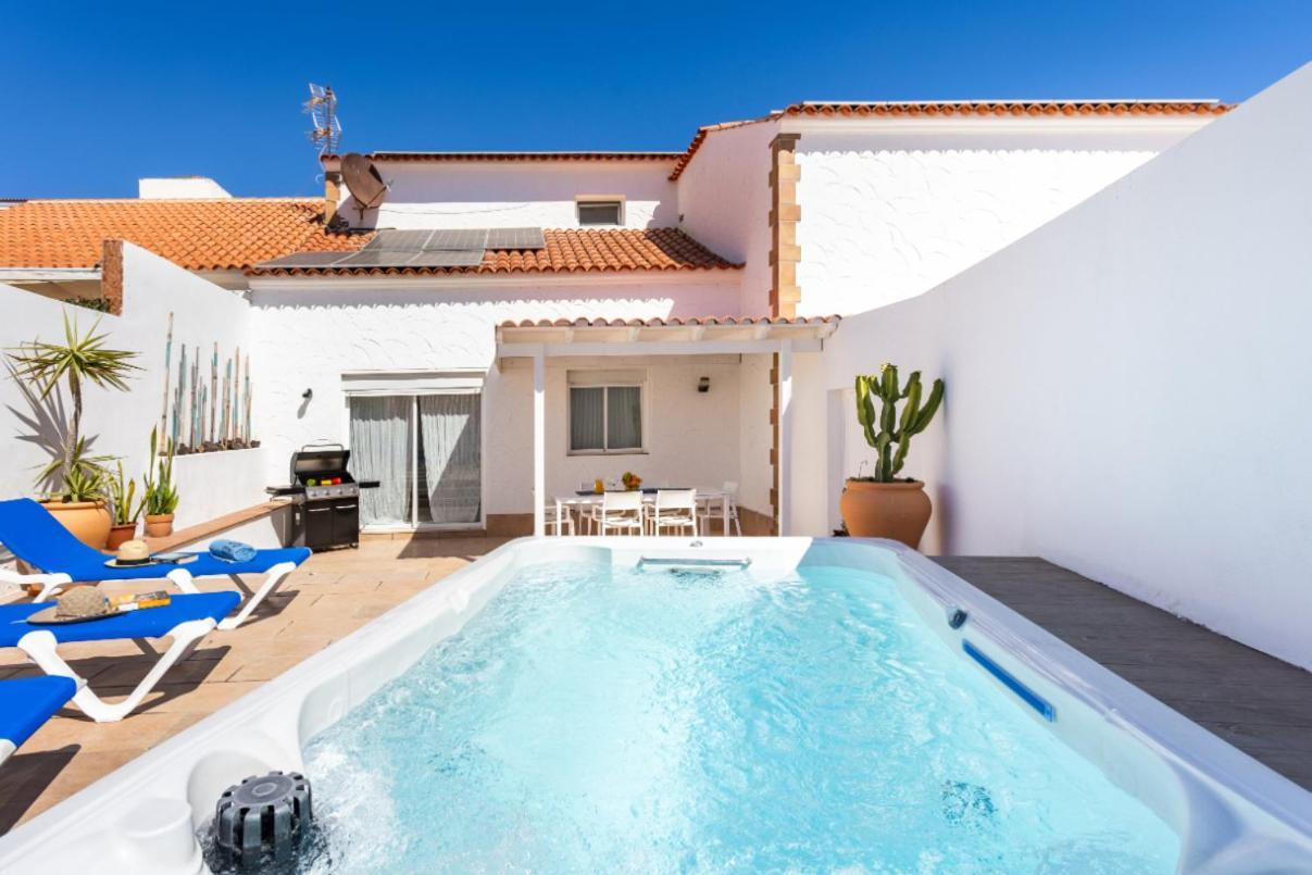 Casa Naranja - Heated Pool - Bbq - Terrace - Free Wifi - Child & Pet-Friendly - 3 Bedrooms - 6 People Poris de Abona Exterior foto